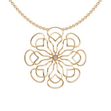 111Hz Vermeil Pendant