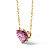 Zircon Heart Pendant