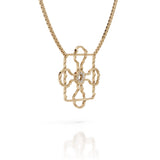 444Hz Vermeil Pendant