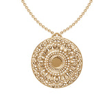 528Hz Vermeil Pendant