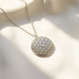 The Flower of Life Pendant in Sterling Silver