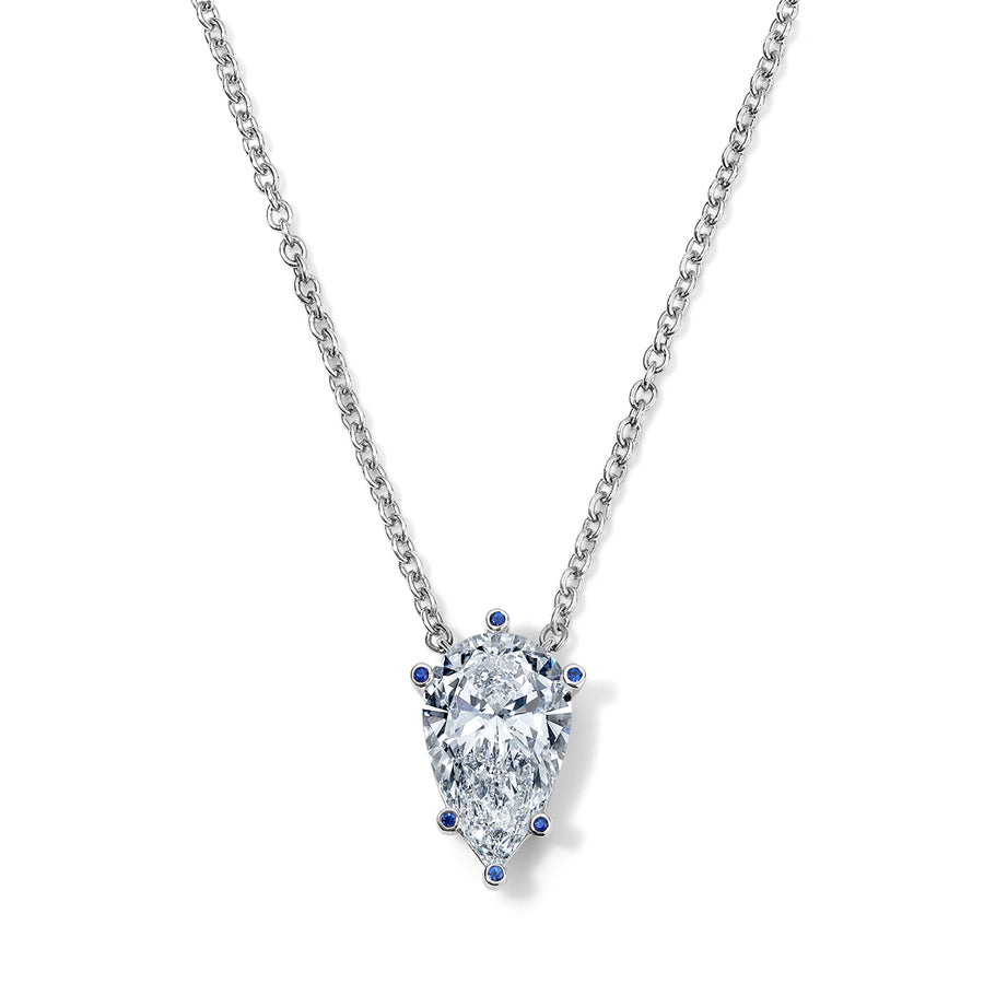 Pear Diamond Pendant